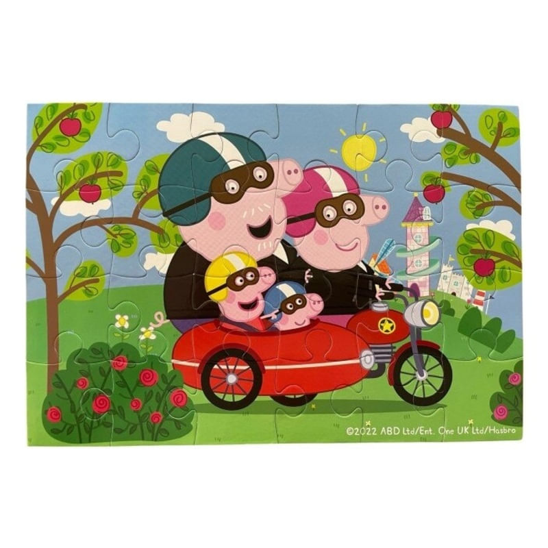 Jucarii, Copii si Bebe - Jucarii si jocuri - Jocuri si puzzle - Puzzle - Puzzle 24 piese Peppa Pig - Infinity.ro