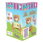 Jucarii, Copii si Bebe - Jucarii si jocuri - Jucarii de plus - Jucarie de plus interactiva Ursuletul Toto Povesteste si canta, Puffy Friends, 30 cm - Infinity.ro