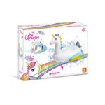 Jucarii, Copii si Bebe - Jucarii si jocuri - Jucarii de exterior - Saltele si mingi pentru plaja - Saltea Gonflabila, Unicorn, 37x27x10 cm - Infinity.ro