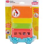 Jucarii, Copii si Bebe - Jucarii si jocuri - Jucarii bebelusi - Jucarii de tras/impins - Jucarie Tomy – Autobuzul supraetajat - Infinity.ro
