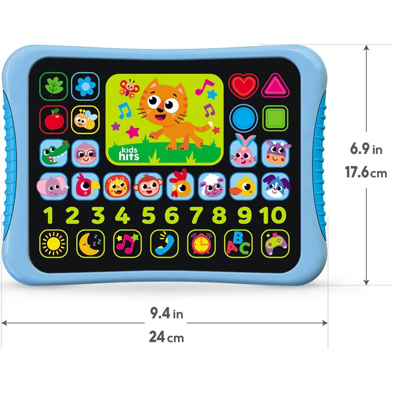 Jucarii, Copii si Bebe - Jucarii si jocuri - Jucarii bebelusi - Jucarii interactive bebelusi - Jucarie interactiva Momki Kids Hits - Prima mea tableta, Numere - Infinity.ro