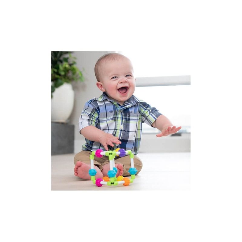Jucarii, Copii si Bebe - Jucarii si jocuri - Jucarii bebelusi - Jucarii interactive bebelusi - Fat brain cub flexibil quubi - Infinity.ro