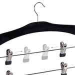 Casa si Gradina - Mobilier - Organizare si depozitare - Umerase si valeti - Set Umerase fuste/pantaloni, Lemn, Negru 3 bucati - Infinity.ro