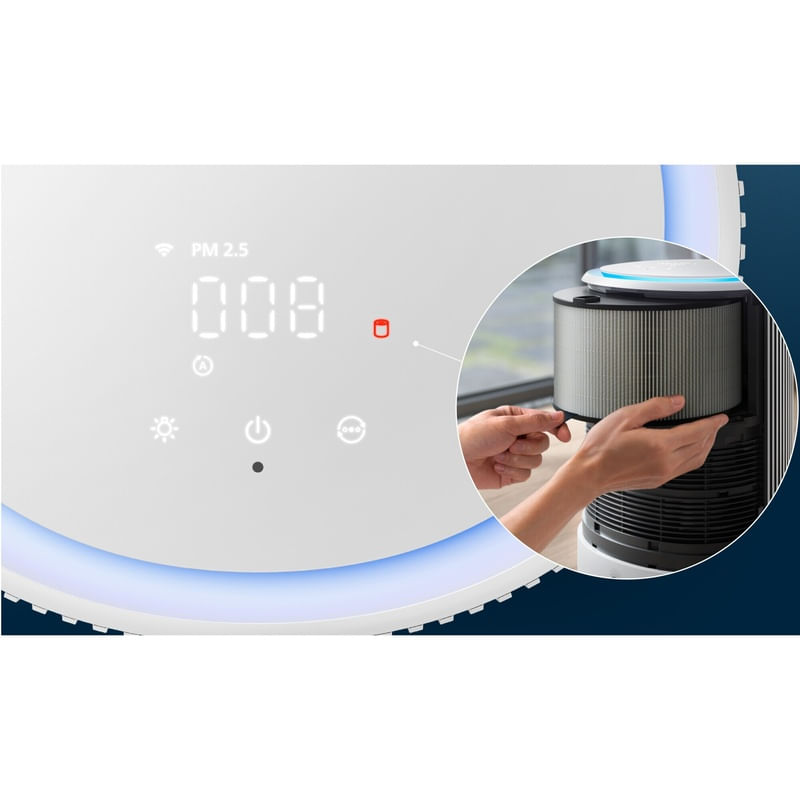 Electronice si Electrocasnice - Climatizare si sisteme de incalzire - Aparate racire aer - Aer conditionat - Filtru Philips NanoProtect HEPA FY3400/30 seria 3400, utilizare pana la 1 an, sistem de filtru HEPA cu 3 straturi, compa - Infinity.ro
