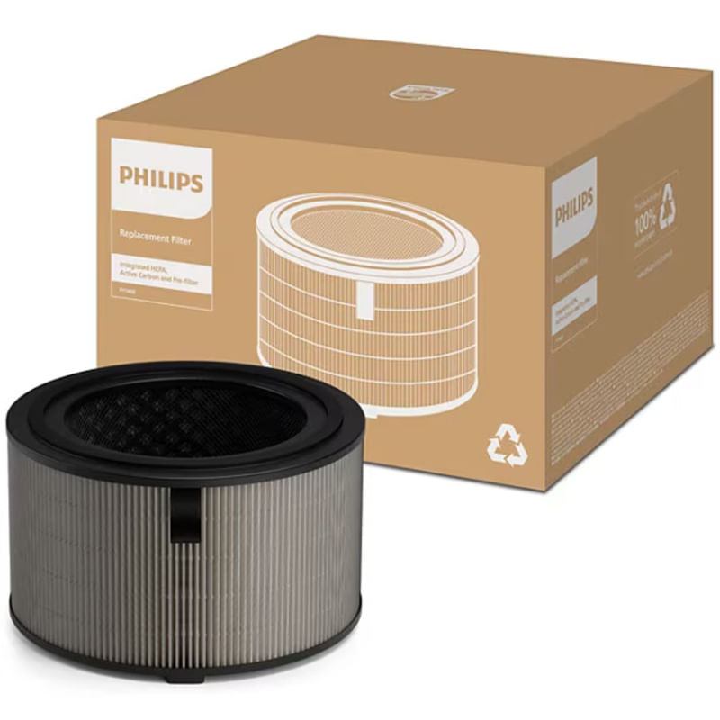 Electronice si Electrocasnice - Climatizare si sisteme de incalzire - Aparate racire aer - Aer conditionat - Filtru Philips NanoProtect HEPA FY3400/30 seria 3400, utilizare pana la 1 an, sistem de filtru HEPA cu 3 straturi, compa - Infinity.ro