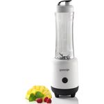Electronice si Electrocasnice - Electrocasnice bucatarie - Mixere, tocatoare & roboti de bucatarie - Blendere si mini tocatoare - Mini blender Gorenje BSM600LBW, 0.6l, 300W, 1 treapta viteza, alb-negru - Infinity.ro
