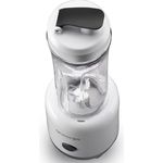 Electronice si Electrocasnice - Electrocasnice bucatarie - Mixere, tocatoare & roboti de bucatarie - Blendere si mini tocatoare - Mini blender Gorenje BSM600LBW, 0.6l, 300W, 1 treapta viteza, alb-negru - Infinity.ro