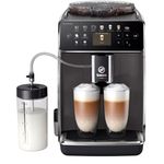 Electronice si Electrocasnice - Electrocasnice bucatarie - Preparare bauturi - Espressoare - Espressor automat Saeco GranAroma SM6580/10, sistem de lapte Latte Duo, 14 bauturi, 15 bar, ecran TFT color, 4 profiluri - Infinity.ro