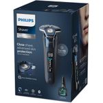 Ingrijire personala si Cosmetice - Aparate & accesorii ingrijire personala - Aparate de ras si tuns - Aparate de ras electrice - Aparat de ras PHILIPS Shaver Series 7000 S7885/50, acumulator, autonomie 60 min, SkinIQ, albastru - Infinity.ro