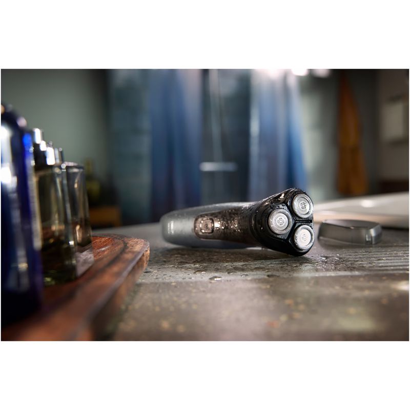Ingrijire personala si Cosmetice - Aparate & accesorii ingrijire personala - Aparate de ras si tuns - Aparate de ras electrice - Aparat de ras PHILIPS Shaver Seria 1000 S1142/00, barbierit umed şi uscat, fara fir, capete 4D flexibile, lame autoascut - Infinity.ro