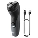 Ingrijire personala si Cosmetice - Aparate & accesorii ingrijire personala - Aparate de ras si tuns - Aparate de ras electrice - Aparat de ras PHILIPS Shaver Seria 1000 S1142/00, barbierit umed şi uscat, fara fir, capete 4D flexibile, lame autoascut - Infinity.ro