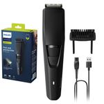 Ingrijire personala si Cosmetice - Aparate & accesorii ingrijire personala - Aparate de ras si tuns - Aparate de tuns - Aparat de tuns barba PHILIPS BT3234/15, Lame din otel inoxidabil cu ascutire automata, 0.5-10mm, utilizare fara fir, 60 - Infinity.ro