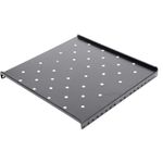 PC, gaming si accesorii - Retelistica - Accesorii cabinete metalice - Raft Fix Spacer 1U 19" SPSF-1U650H-BK-03, adancime 650mm, otel 1.2mm, negru - Infinity.ro