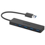 PC, gaming si accesorii - Retelistica - Hub-uri - Hub USB Anker 4 in 1, 4 porturi USB 3.0, negru - Infinity.ro