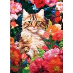 Jucarii, Copii si Bebe - Jucarii si jocuri - Jocuri si puzzle - Puzzle - Puzzle 1000 piese Quilted Flower Garden Hiding - Infinity.ro