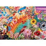 Jucarii, Copii si Bebe - Jucarii si jocuri - Jocuri si puzzle - Puzzle - Puzzle 1000 piese Quilted Flight of Creativity - Infinity.ro