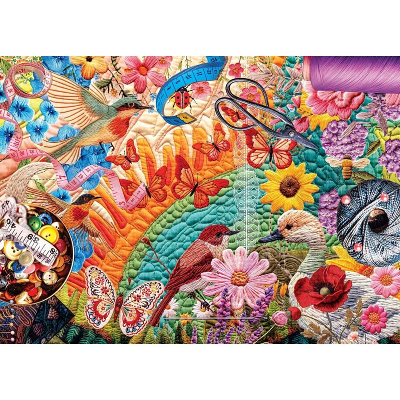 Jucarii, Copii si Bebe - Jucarii si jocuri - Jocuri si puzzle - Puzzle - Puzzle 1000 piese Quilted Flight of Creativity - Infinity.ro