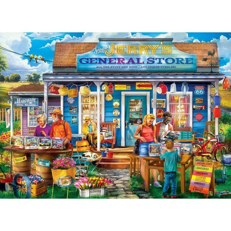 Jucarii, Copii si Bebe - Jucarii si jocuri - Jocuri si puzzle - Puzzle - Puzzle 1000 piese General Store Jigsaw Jerry's - Infinity.ro