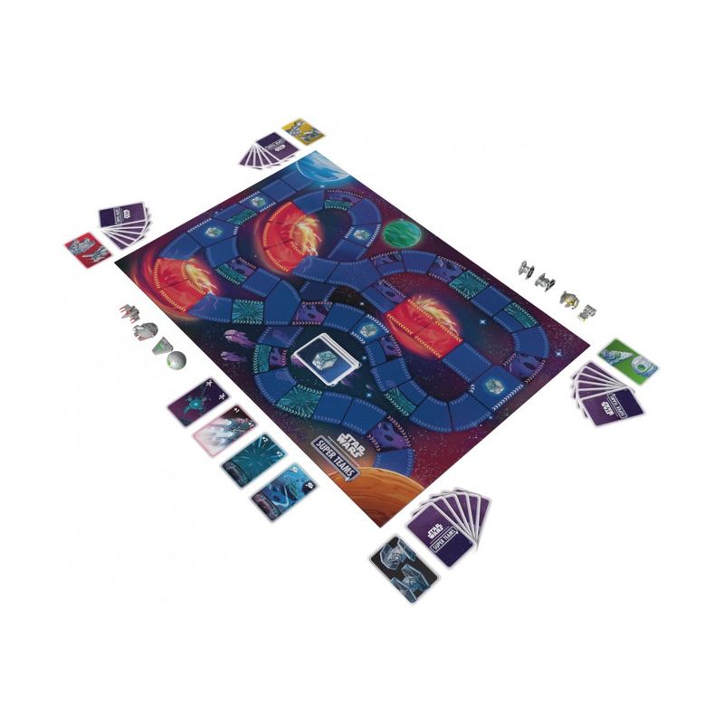 Jucarii, Copii si Bebe - Jucarii si jocuri - Jocuri si puzzle - Jocuri de societate - Star Wars: Super Teams – Joc de cursa spatiala (RO) - Infinity.ro