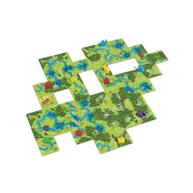 Jucarii, Copii si Bebe - Jucarii si jocuri - Jocuri si puzzle - Jocuri de societate - Joc de societate Carcassonne: Vanatori si Culegatori - Infinity.ro