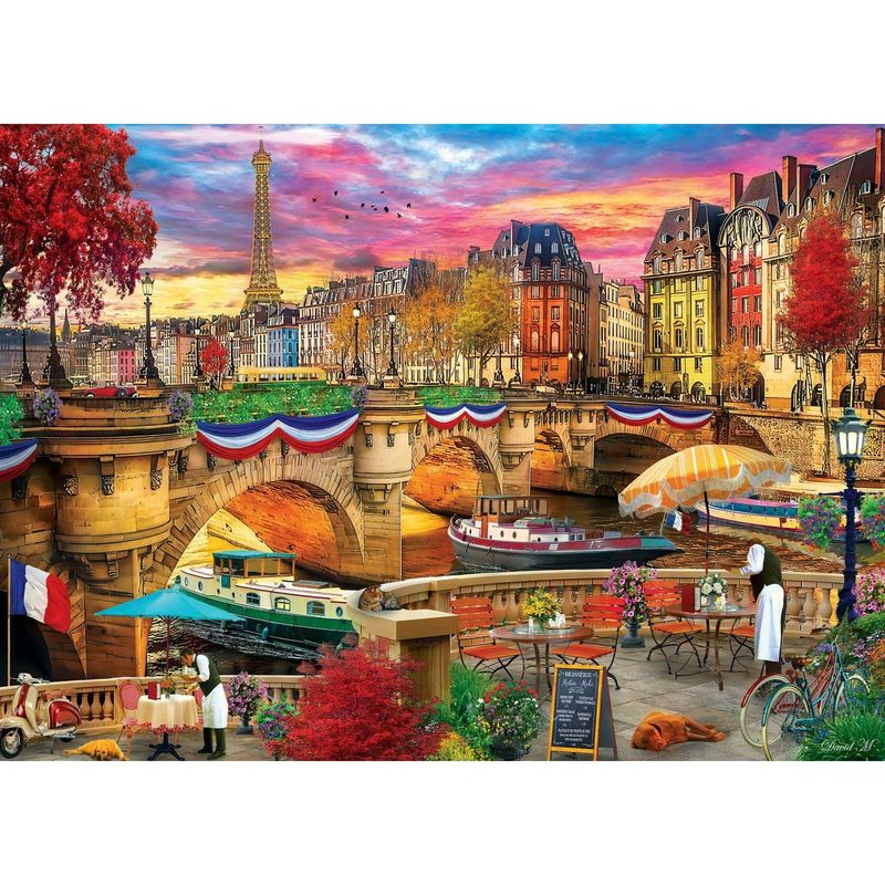 Jucarii, Copii si Bebe - Jucarii si jocuri - Jocuri si puzzle - Puzzle - Puzzle 1000 piese Colorscapes Paris City of Love – Master Pieces - Infinity.ro