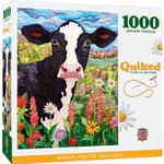 Jucarii, Copii si Bebe - Jucarii si jocuri - Jocuri si puzzle - Puzzle - Puzzle 1000 piese Quilted Frolic in the Fields - Infinity.ro