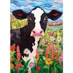 Jucarii, Copii si Bebe - Jucarii si jocuri - Jocuri si puzzle - Puzzle - Puzzle 1000 piese Quilted Frolic in the Fields - Infinity.ro