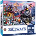 Jucarii, Copii si Bebe - Jucarii si jocuri - Jocuri si puzzle - Puzzle - Puzzle 1000 piese Railways Alpine Journey - Infinity.ro