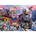 Jucarii, Copii si Bebe - Jucarii si jocuri - Jocuri si puzzle - Puzzle - Puzzle 1000 piese Railways Alpine Journey - Infinity.ro