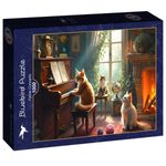 Jucarii, Copii si Bebe - Jucarii si jocuri - Jocuri si puzzle - Puzzle - Bluebird Puzzle – Feline Concerto 1000 piese - Infinity.ro