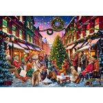 Jucarii, Copii si Bebe - Jucarii si jocuri - Jocuri si puzzle - Puzzle - Bluebird Puzzle – Christmas Street 1000 piese - Infinity.ro