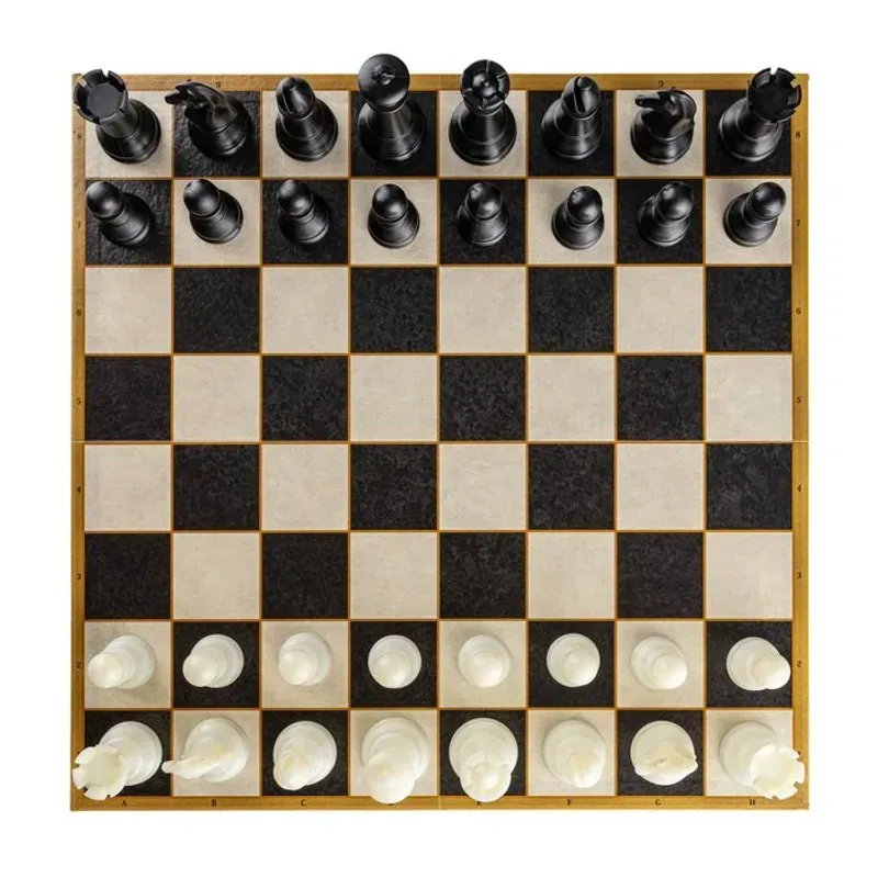 Jucarii, Copii si Bebe - Jucarii si jocuri - Jocuri si puzzle - Jocuri de societate - Joc de sah Classic – Set sah cu piese oficiale de turneu - Infinity.ro
