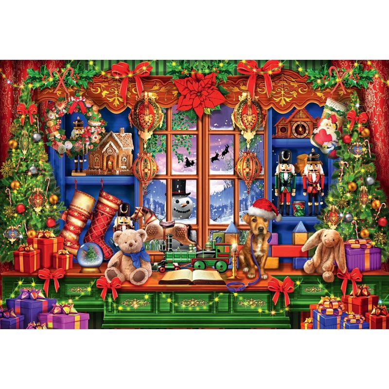 Jucarii, Copii si Bebe - Jucarii si jocuri - Jocuri si puzzle - Puzzle - Bluebird Puzzle – Ye Old Christmas Shoppe 1000 Pieces - Infinity.ro