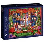 Jucarii, Copii si Bebe - Jucarii si jocuri - Jocuri si puzzle - Puzzle - Bluebird Puzzle – Ye Old Christmas Shoppe 1000 Pieces - Infinity.ro