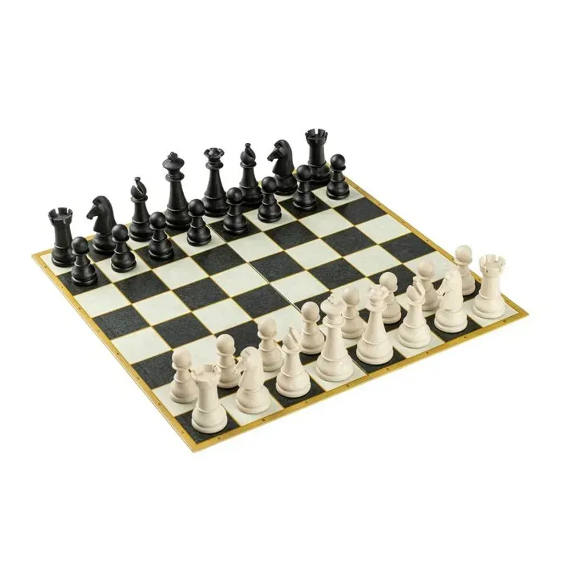 Jucarii, Copii si Bebe - Jucarii si jocuri - Jocuri si puzzle - Jocuri de societate - Joc de sah WPC Classic – Set sah profesionist portabil - Infinity.ro