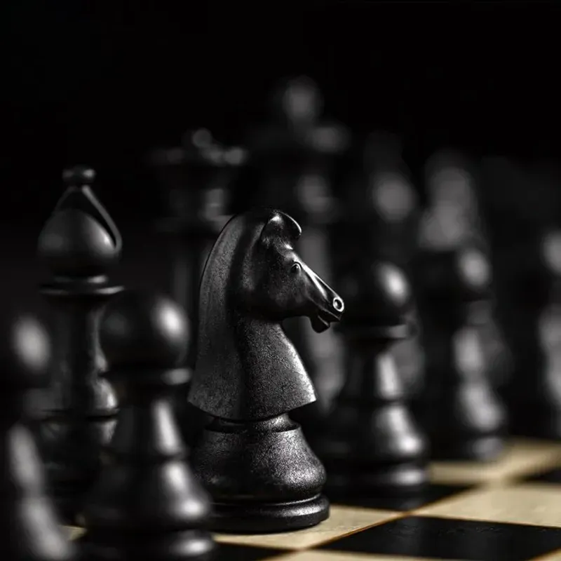 Jucarii, Copii si Bebe - Jucarii si jocuri - Jocuri si puzzle - Jocuri de societate - Joc de sah WPC Classic – Set sah profesionist portabil - Infinity.ro