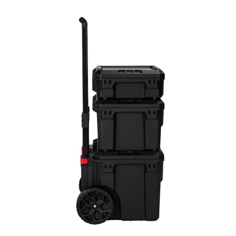 Casa si Gradina - Constructii - Depozitare, transport si protectie - Organizatoare si cutii scule - Carucior de Unelte cu 3 Cutii, Kraft&Dele, KD1077 - Infinity.ro