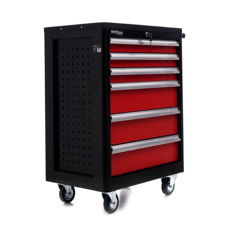 Casa si Gradina - Constructii - Depozitare, transport si protectie - Organizatoare si cutii scule - Dulap scule, gol 6 sertare, KD370, Kraft&Dele - Infinity.ro