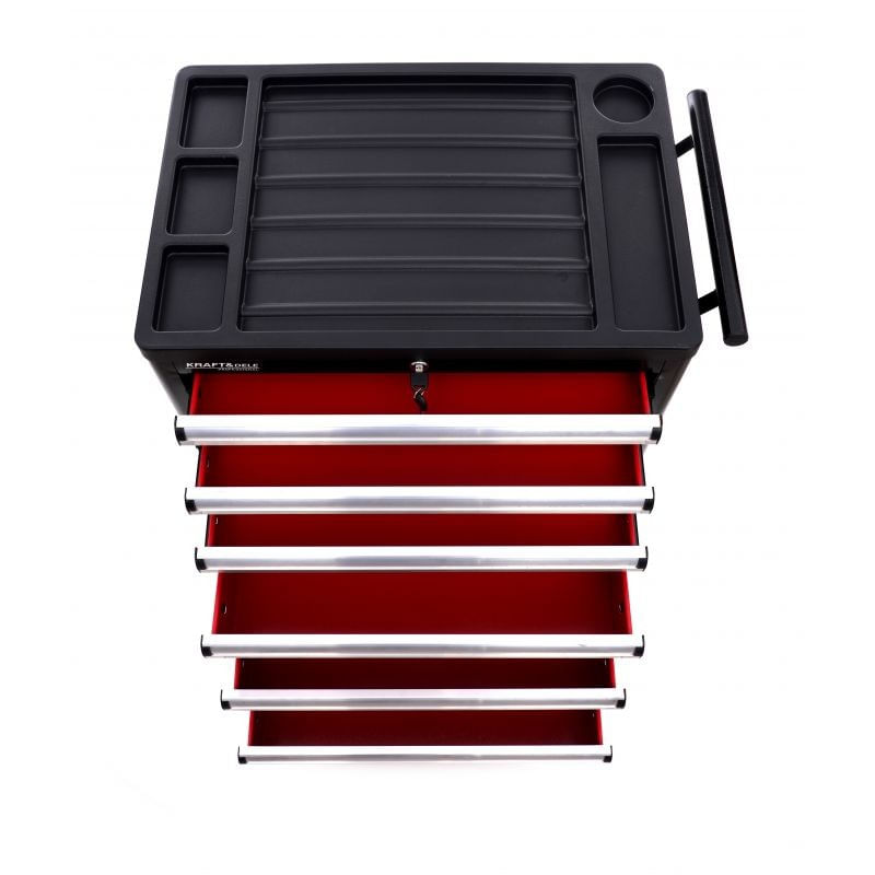 Casa si Gradina - Constructii - Depozitare, transport si protectie - Organizatoare si cutii scule - Dulap scule, gol 6 sertare, KD370, Kraft&Dele - Infinity.ro