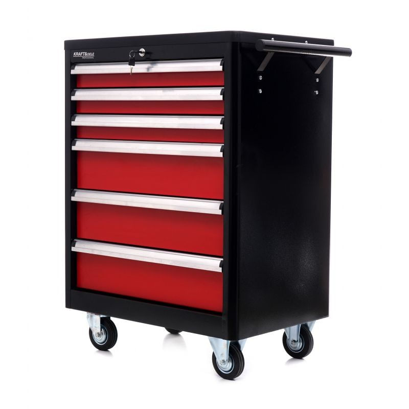 Casa si Gradina - Constructii - Depozitare, transport si protectie - Organizatoare si cutii scule - Dulap scule, gol 6 sertare, KD370, Kraft&Dele - Infinity.ro