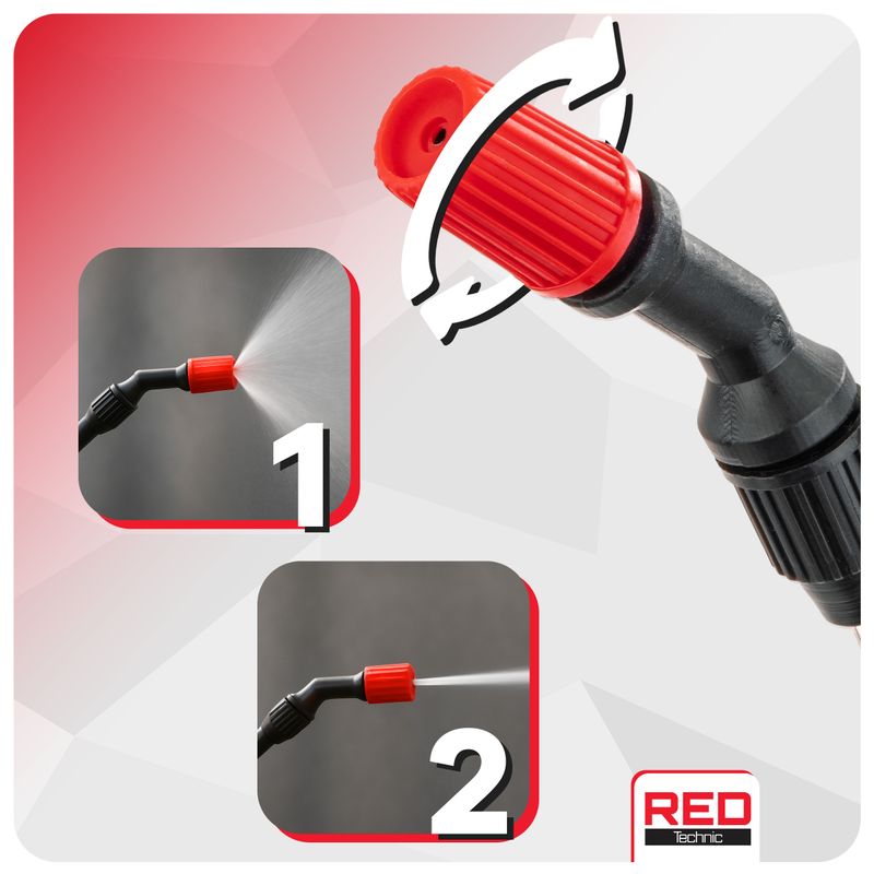 Casa si Gradina - Gradinarit si plante - Instalatii si accesorii pentru irigatii - Pompe apa - Pulverizator manual cu presiune, 5 L, RTOC0158 - Infinity.ro