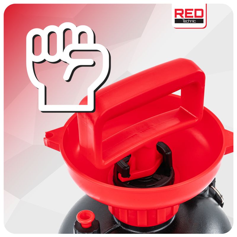Casa si Gradina - Gradinarit si plante - Instalatii si accesorii pentru irigatii - Pompe apa - Pulverizator manual cu presiune, 5 L, RTOC0158 - Infinity.ro