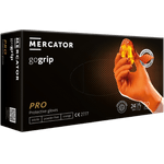 Casa si Gradina - Constructii - Echipamente de lucru - Manusi protectia muncii - Manusi din nitril orange pentru mecanici de unica folosinta GOGRIP XL - Infinity.ro