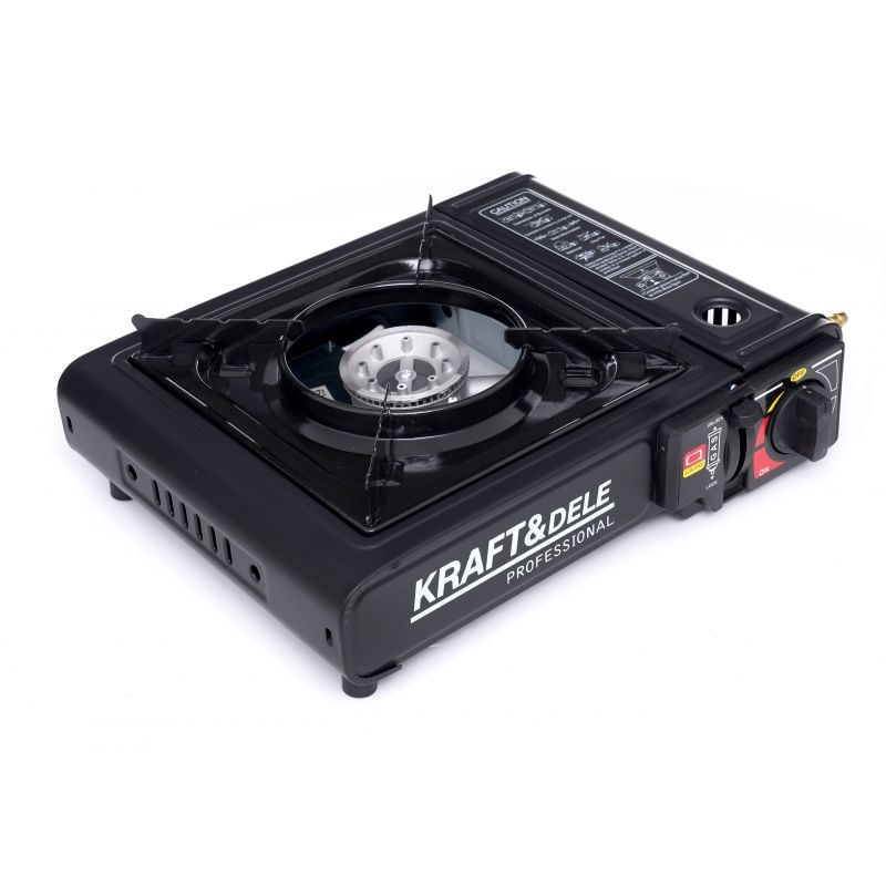 Sport si Outdoor - Camping - Bucatarie de camping - Arzatoare si accesorii - Aragaz portabil Kraft&Dele, 2200W, butan, KD10499 - Infinity.ro