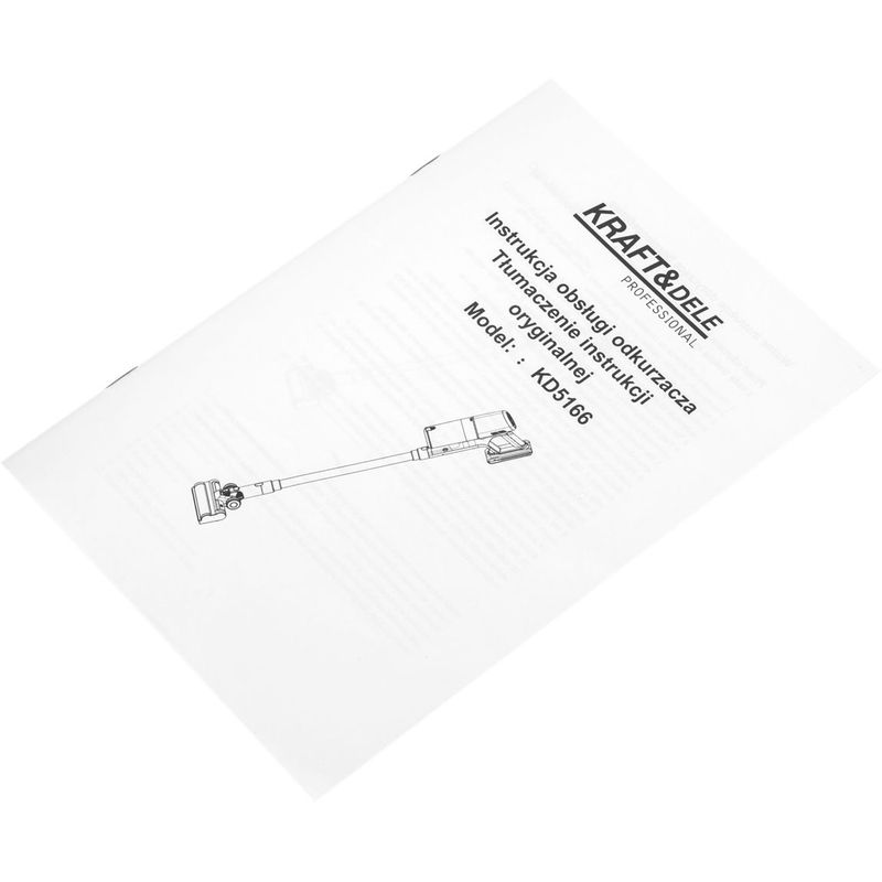 Electronice si Electrocasnice - Ingrijirea locuintei - Aspiratoare - Aspirator Vertical 25,2V 2500mAh, Kraft&Dele, KD5166 - Infinity.ro