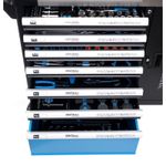 Casa si Gradina - Constructii - Depozitare, transport si protectie - Organizatoare si cutii scule - Dulap echipat cu scule, Kraft&dele, 309 piese, KD1069 - Infinity.ro