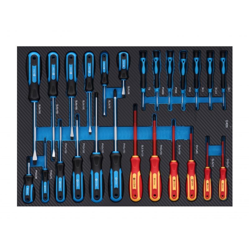 Casa si Gradina - Constructii - Depozitare, transport si protectie - Organizatoare si cutii scule - Dulap echipat cu scule, Kraft&dele, 309 piese, KD1069 - Infinity.ro