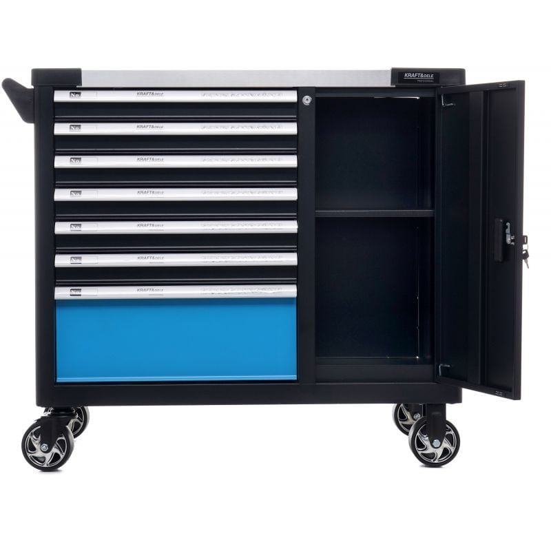 Casa si Gradina - Constructii - Depozitare, transport si protectie - Organizatoare si cutii scule - Dulap echipat cu scule, Kraft&dele, 309 piese, KD1069 - Infinity.ro