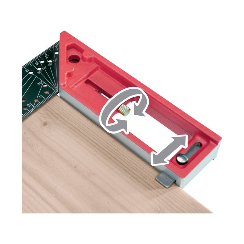 Casa si Gradina - Constructii - Scule electrice si accesorii - Aparate de masura - Echer multifunctional 300 mm, FORTUM, 4784101, complet metalic - Infinity.ro
