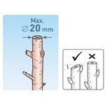 Casa si Gradina - Gradinarit si plante - Unelte gradinarit - Foarfeci gradinarit - Foarfeca bypass, EXTOL PREMIUM, 8872120, HCS, 215mm - Infinity.ro